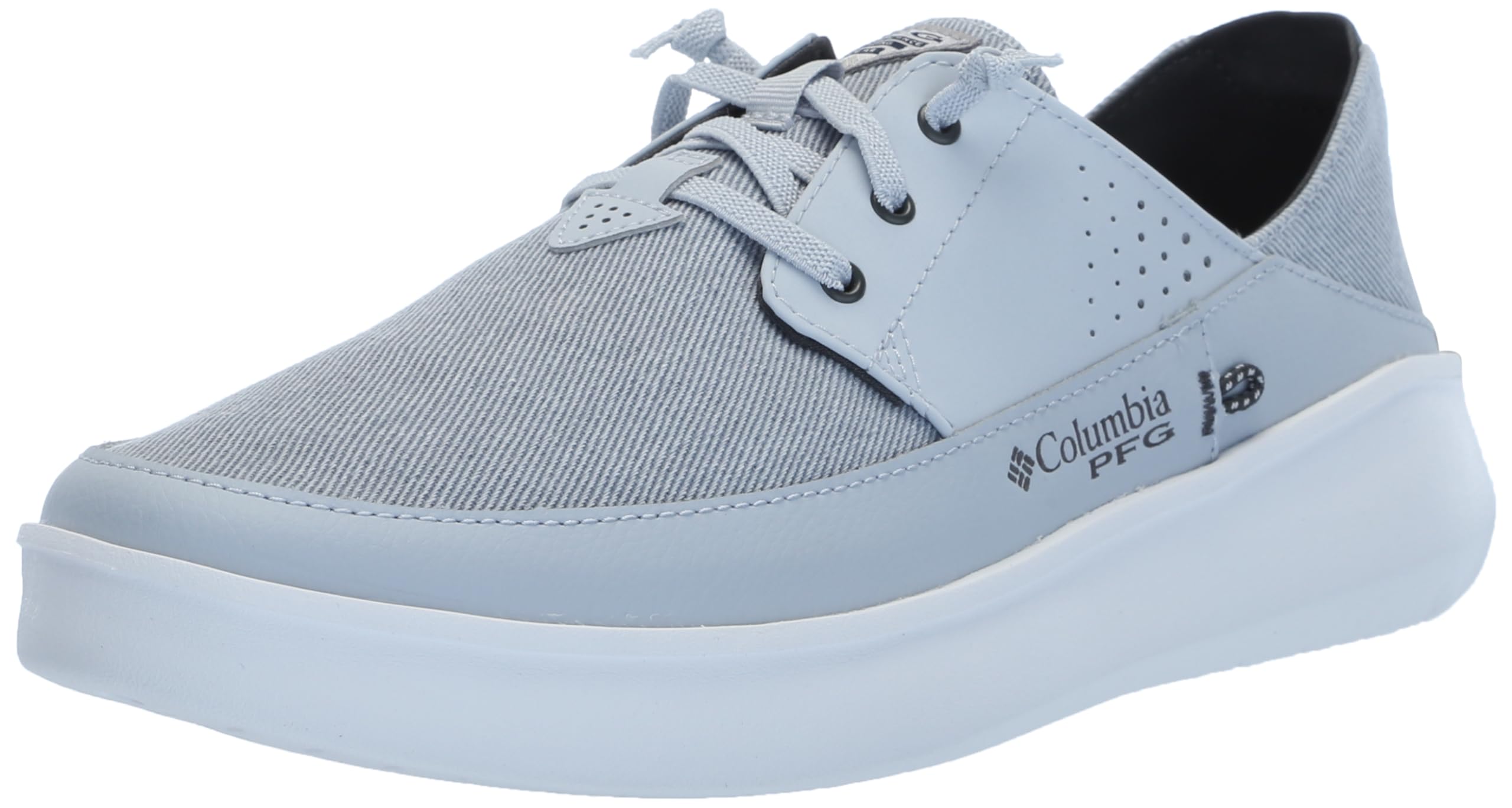 Columbia Men’s Boatside Relaxed PFG, Cirrus Grey/Grill, 13