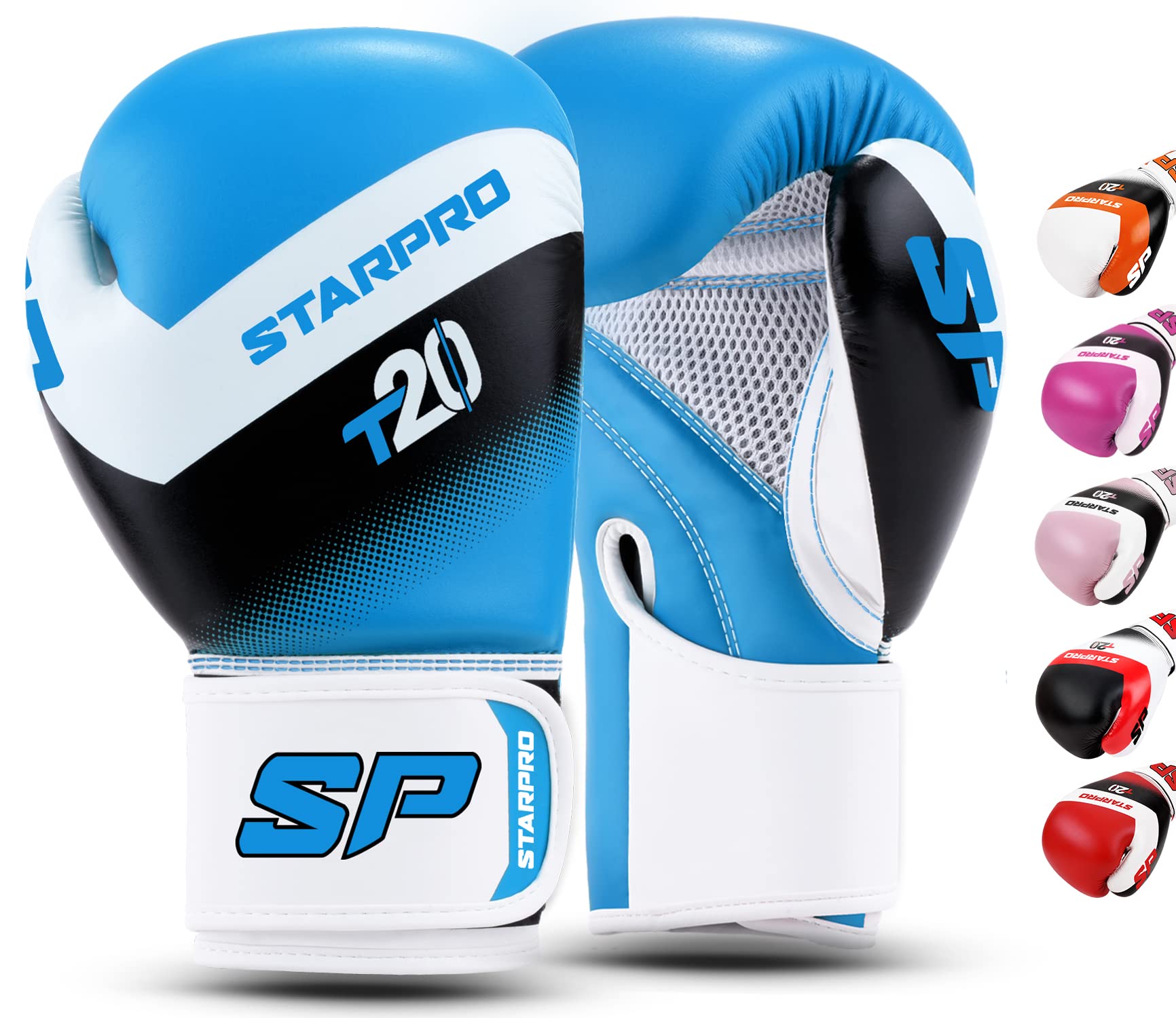 Starpro Kids Boxing Gloves – 4oz & 6oz Punching Gloves for Children | Training Gloves for Boys & Girls | Ideal for Kids Kickboxing, Muay Thai & Fitness