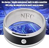 ASHATA Smart NFC Ring Multifunctional Wearable Device for Mobile Phone Size 7-13 view 8