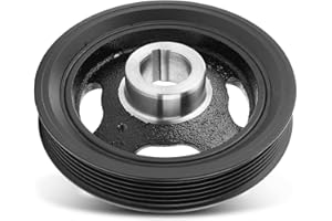 A-Premium Engine Harmonic Balancer Pulley Compatible with Nissan Sentra 07-19, Versa 07-13, Juke 11-17, NV200 13-20, Kicks 17