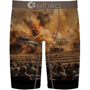 Ethika Boy's Staple Boxer Brief, 4-Way Stretch with Signature Waistband