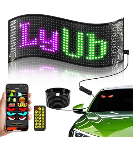 Uber Driver Window Sign Portable LED Decal For Rideshare Green Uber LED Light Sign Taxi Lighted ...