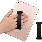 WUOJI Hand Holder Strap for ipad, Tablet Hand Holder Strap, Universal Handle Grip for iPad Kindle, Mini Tablets and Cases (Black)
