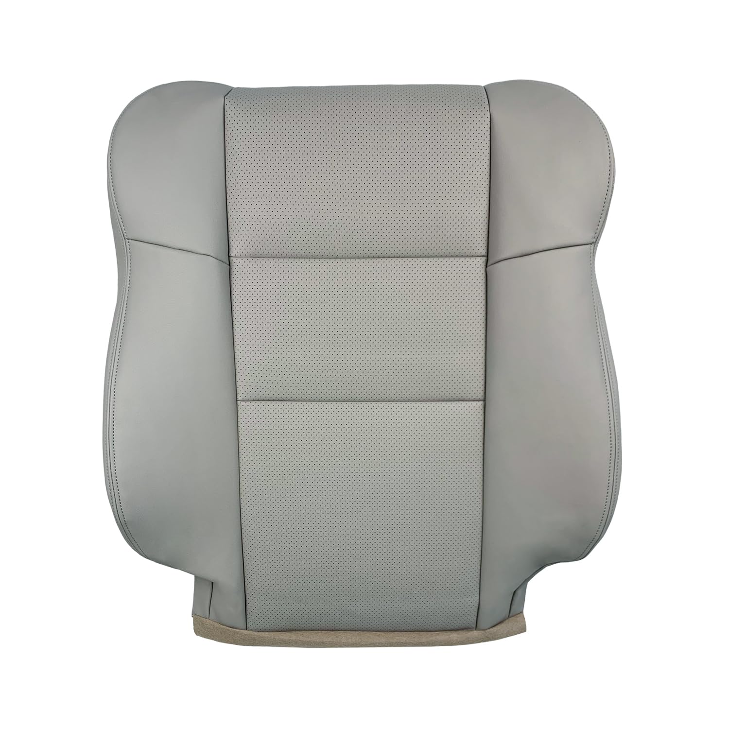 Photo 1 of SHTLYH Driver Side Microfiber Leather Top Lean Back Perforated Artificial Seat Covers Fit for 2007-2012 RDX Front Gray
