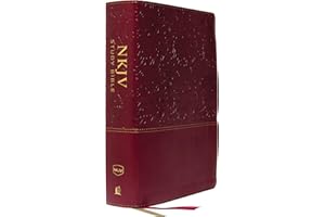NKJV Study Bible, Leathersoft, Red, Full-Color, Thumb Indexed, Comfort Print: The Complete Resource for Studying God’s Word