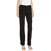 Rafaella Women's 32.5" Soft Crepe Dress Pants, Four-Way Stretch, Modern Fit, Flattering & Versatile Work Slacks