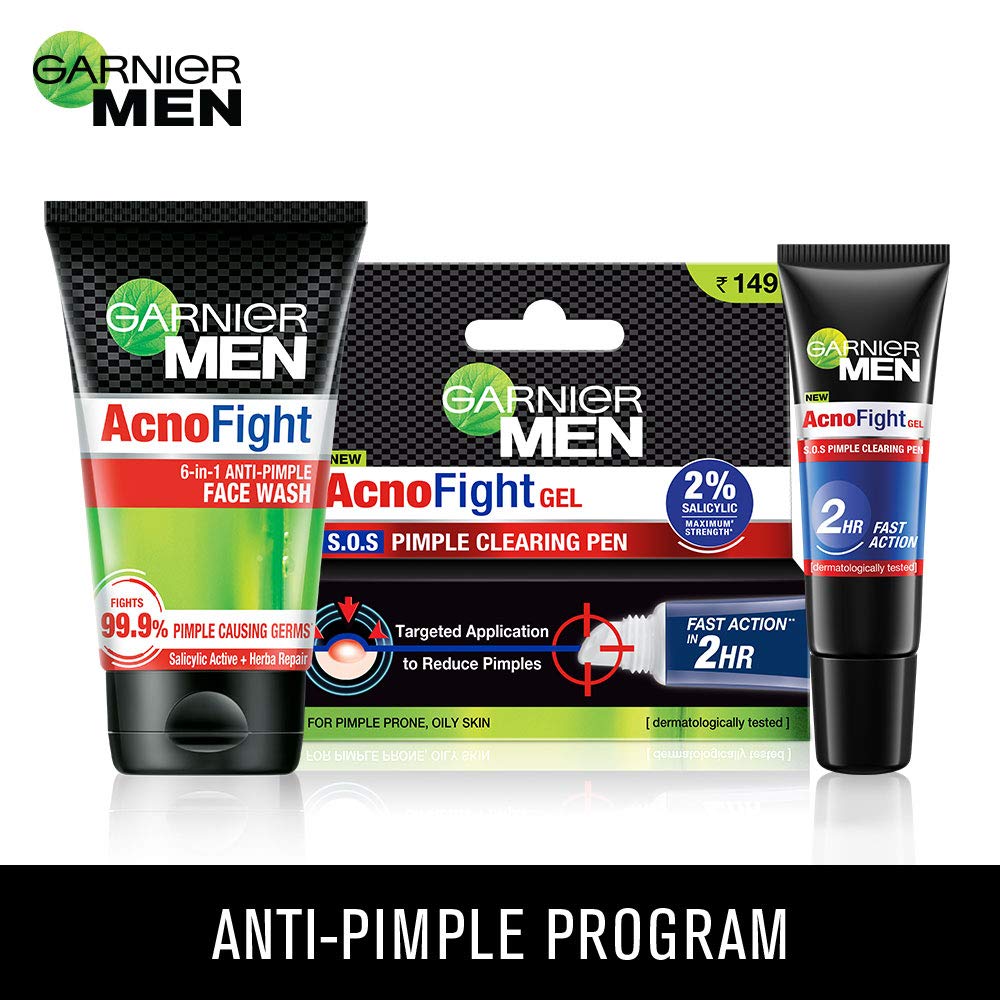 garnier acno fight pimple face wash