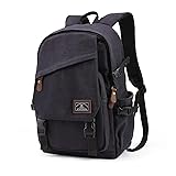 XINCADA 15.6 inch Canvas Laptop Backpack Waterproof