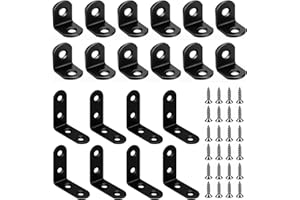 L Bracket Corner Bracket Brace Stainless Steel L Brackets for Shelves Small Right Angle Bracket Corner Brackets Braces with S