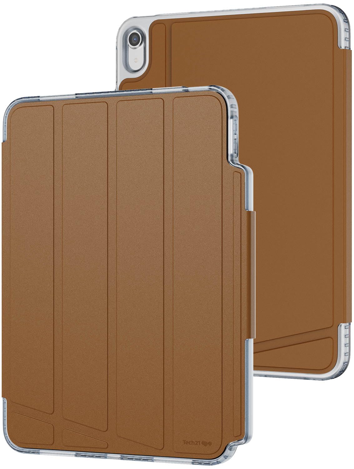 Tech21 EvoFolio case for iPad 11" (2022-2025) - Impact protection - Multi-angle viewing - Tan