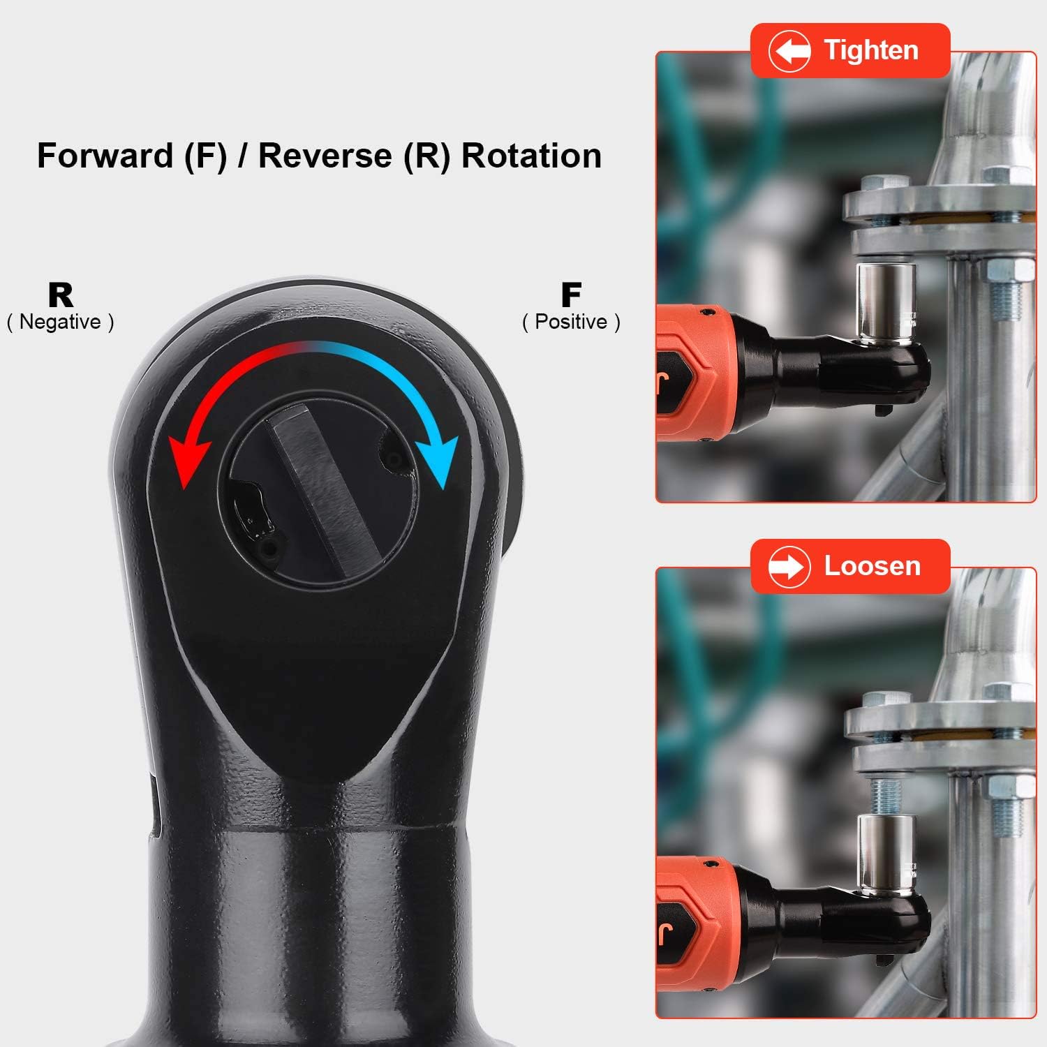 16.8V Cordless Electric Wrench Kit, JUEMEL Power Ratchet Wrench 3/8" 46 N·m 400 RPM With 2-Pack 2.0Ah Li-Ion Batteries, Fast Charger, 7 Sockets, 2 Screwdrivers and 1/4" Adapter: Home Improvement