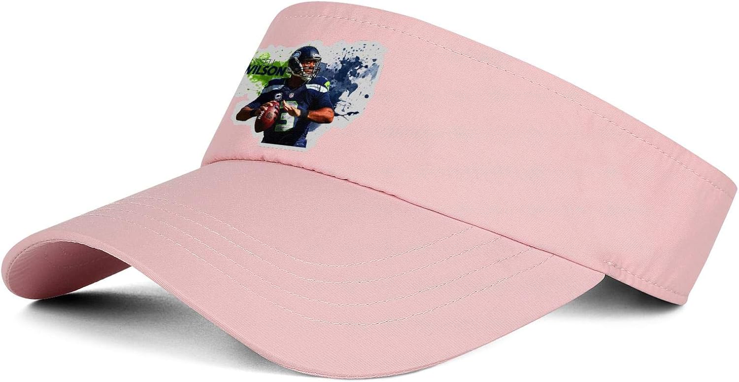 Unisex Top Level Classic Football Visors Hat Pink Golf Cap