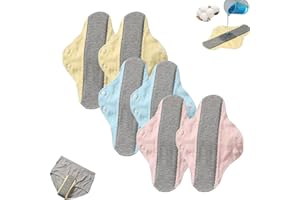 Reusable Leak-Proof & Waterproof Washable Incontinence Pads, Breathable Fabric, for Elderly Care & Mobility Support, Dry, Com