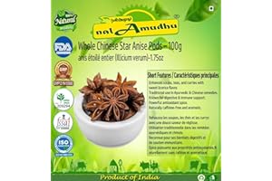 nalAmudhu Star Anise | Anis Estrella | Whole Chinese Star Anise Pods 100g