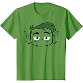 Kids DC Comics Teen Titans Go! Beast Boy Big Face T-Shirt