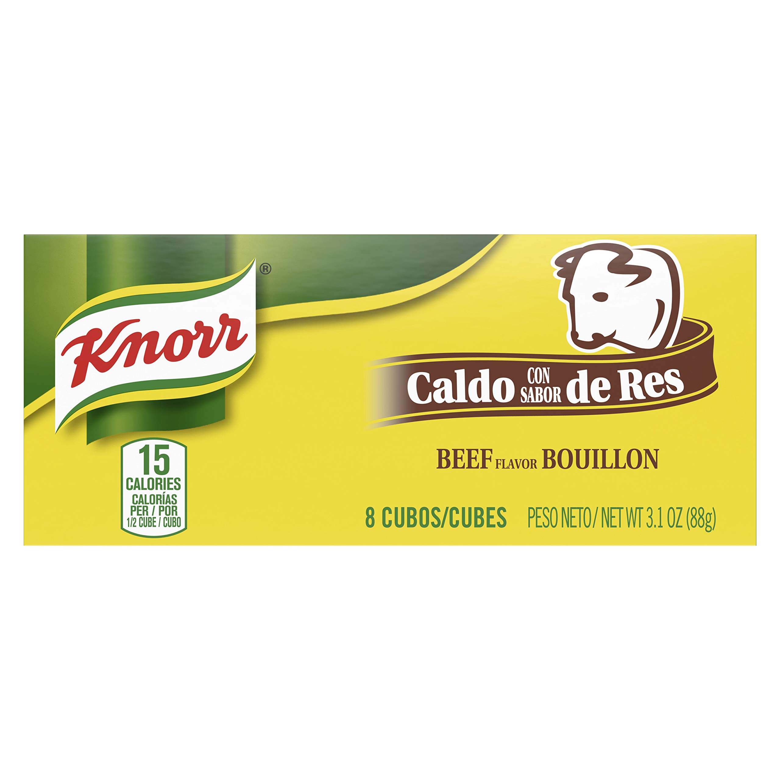 Photo 1 of 6/25 Knorr Bouillon Cubes Beef Flavor Bouillon/Caldo de Res Pack of 24, 8 Ct For Sauces, Soups and Stews Naturally Flavored 3.1 oz