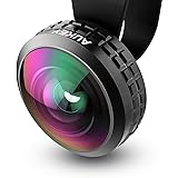 AUKEY Optic Pro Camera Lens, Ultra-Wide-Angle Clip-On Phone Lens with 0.2X 238¡ã Field of View for iPhone 8/7 / 6, Samsung & Other Android Phones