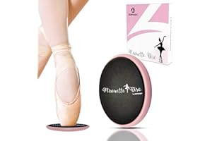 ZENMARKT Ballet Pirouette Disc for Dancers - Portable Turn Disc for Dancing on Releve, Gymnastics and Ice Skaters - for Better Pirouette Technique, Releve, Turns and Dance Spinning