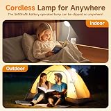 One Fire Clip On Reading Light 3600mAh USB Battery 5 Brightness 5 Colors view 5