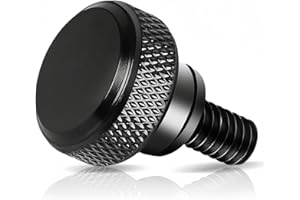 MOCODUO Motorcycle Seat Bolt Screw, Stainless Quick Release Bolt Fender Rear Seat Screw 1/4"-20 Thread Fits for Harley Davidson Touring Sportster Softail Dyna CVO Fatbob Electra Glide Street Glide 1996-2025