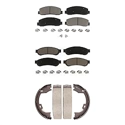 Transit Auto Front Rear Ceramic Brake Pads And