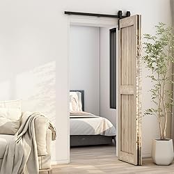AONAYIOA 36"/3FT Bi-Folding Sliding Barn Door