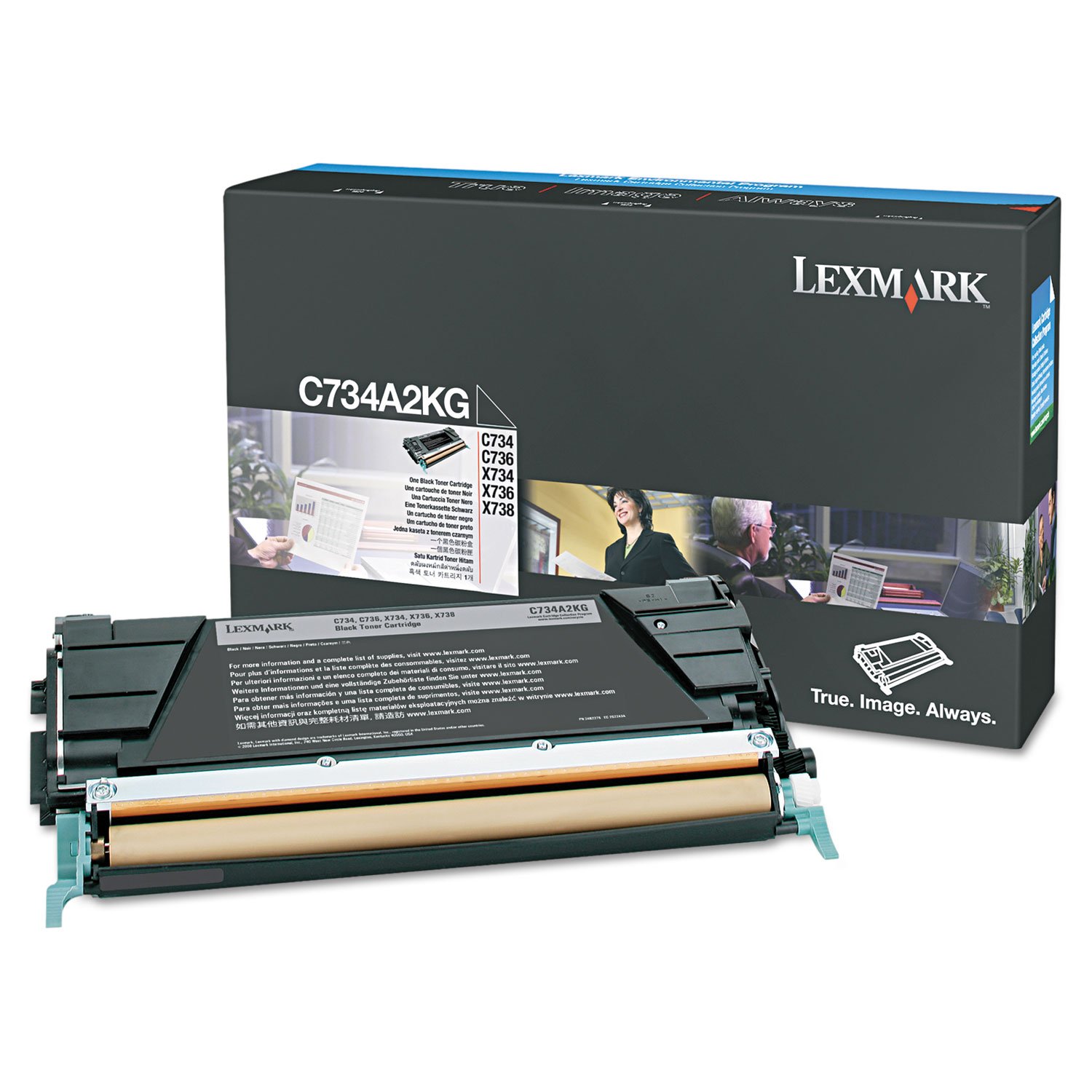 Lexmark - Toner cartridge - 1 x black - 8000 pages - LCCP