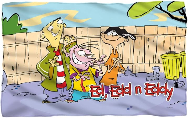 Ed Edd N Eddy Funny Cn Cartoon Network Tv Backyard Boys Polar Fleece Blanket Amazon Co Uk Kitchen Home