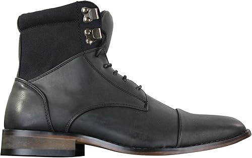 mens black casual ankle boots