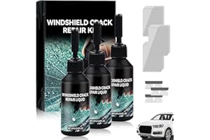 Windshield Crack Repair Kit, 2026 Upgrade Cracks Gone Glass Repair, Premium Quick Fix Windshield & Glass Repair Tools for Chi