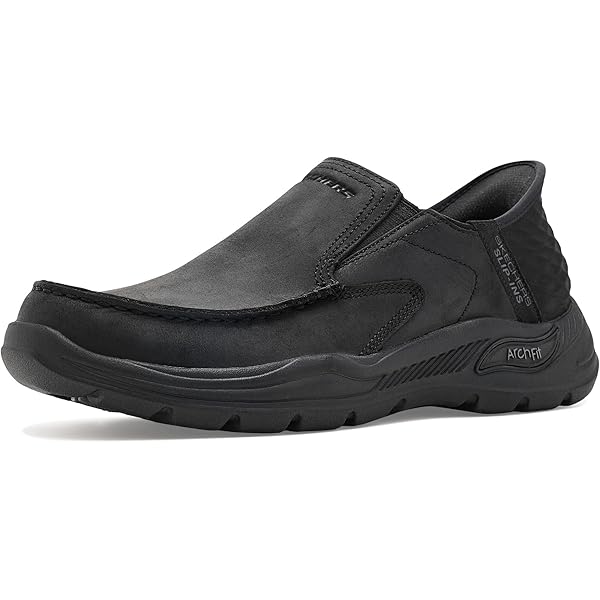 Amazon.com | Skechers mens Braver-rayland Slip On Loafer, Dark