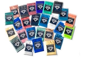 26 Color 2g Each Variety Pack 2 Mica Powder Pigment (Epoxy,Resin,Soap, Dye) Black Diamond Pigments®