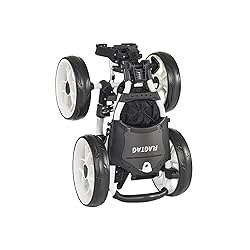 FLAGTAG Golf Push Cart 4-Wheels,Folding Golf