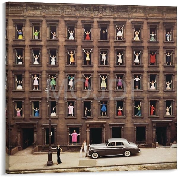 Amazon.com: Girls in the Window Print By ORMOND GiGLI (8 x