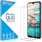 MAYtobe [2-Pack Specially Designed for T-Mobile REVVL 6, T-Mobile REVVL 6X Screen Protector Tempered Glass, No Bubbles, Anti Scratch, Easy to Install