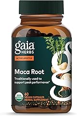 Gaia Herbs Maca Root - Caffeine-Free Energy Supplement - Traditionally Used to Support Healthy Energy & Stamina* - Made with 