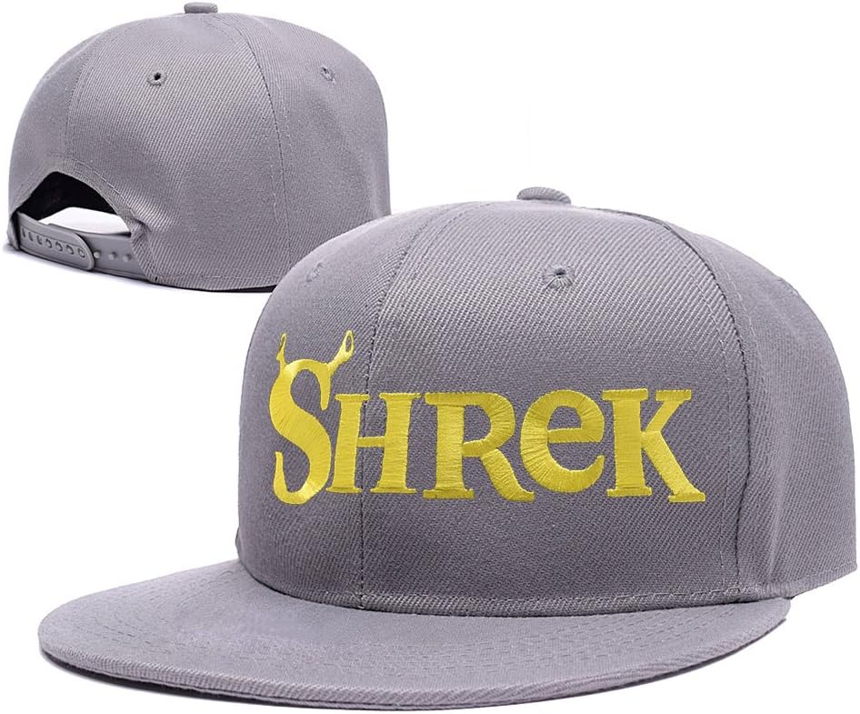 YUDUODUO Shrek Logo Adjustable Snapback Caps Embroidery Hats