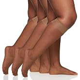 Berkshire Women's Berkshire Plus Size Ultra Sheer Knee Highs - Sandalfoot Toe - 3 Pack - 6725