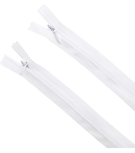Telas Y Tejidos Cremalleras De Nailon De Extremo Cerrado Trebla X 5 Unidades - Para Vestidos, Faldas, Cojines Y Manualidades Nueva Zelanda