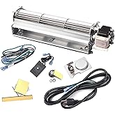 Replacement Fireplace Blower Kit for Desa BKT BK, FMI, Vanguard, Comfort Glow, Comfort Flame Fireplaces, GA3750 GA3700 GA3750