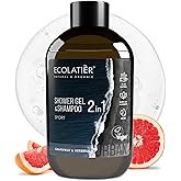 2-in-1 Body Wash Men & Shampoo Men - Sport Formula, Natural Body Wash & Hair Cleanser, 97.5% Natural Ingredients, Vegan, Refreshing & Hydrating for Active Lifestyles, 20.3 Fl Oz