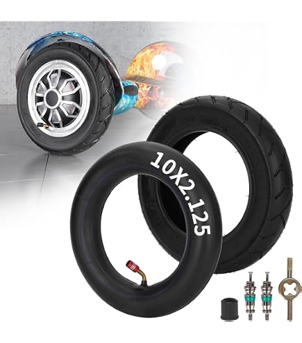 RiuScooter - Pneu Pour Trottinette Électrique - Taille 10x2.125-6.6 Pouces, Pour Jantes 6.6"
