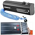 EASEORD 2024 Upgraded 4.5 Gallon Pressurized Water Tank with Camping Shower, Road Shower for Off-Road Vehicles, Pick-up Trucks,SUV,Outdoor Activities Water Supply Welded Aluminum