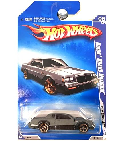 Hot Wheels Rápido Furioso 87 Buick Regal GNX | Shopee México