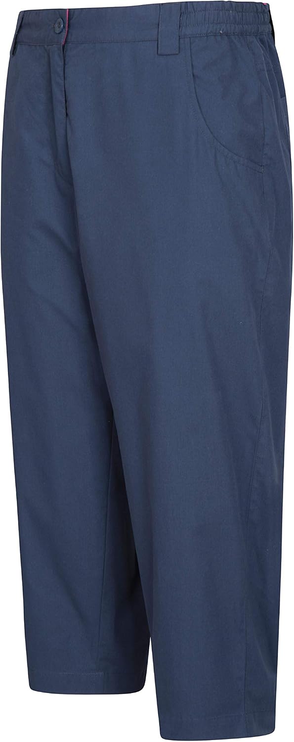 Mountain Warehouse Quest Womens Capri-Trousers Navy Women's Size 6 - Image 4