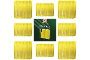 AFANSO Jumbo Size Hair Roller sets, Self Grip, Salon Hair Dressing Curlers, Hair Curlers, 2 Size 8 Packs