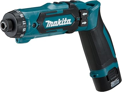 Makita Df012dse Visseuse Droite A Batterie Au Lithium 7 2 V Noir Bleu Amazon Fr Bricolage