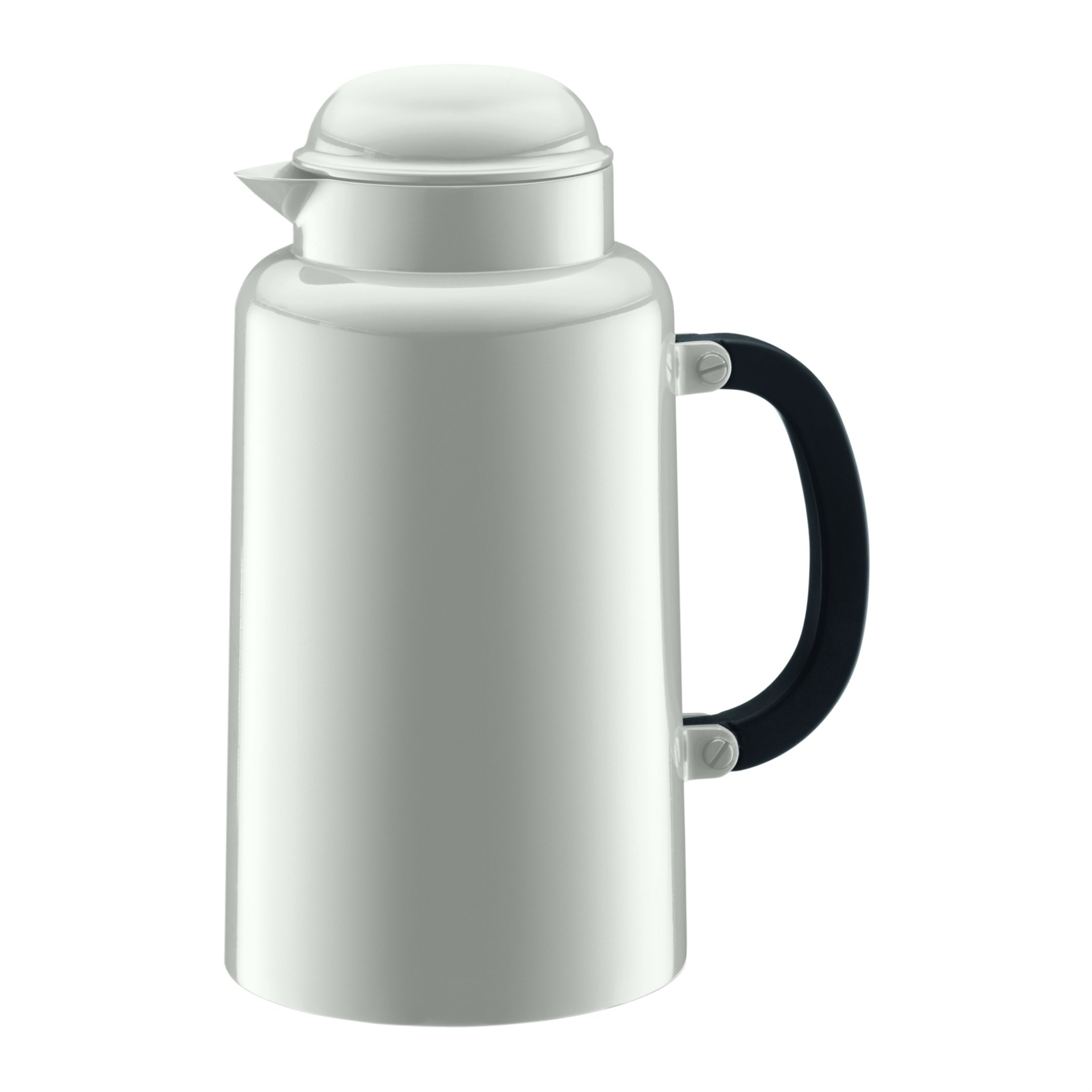 Bodum 1.0 Litre 1-Piece Plastic Chambord Thermo Jug, White
