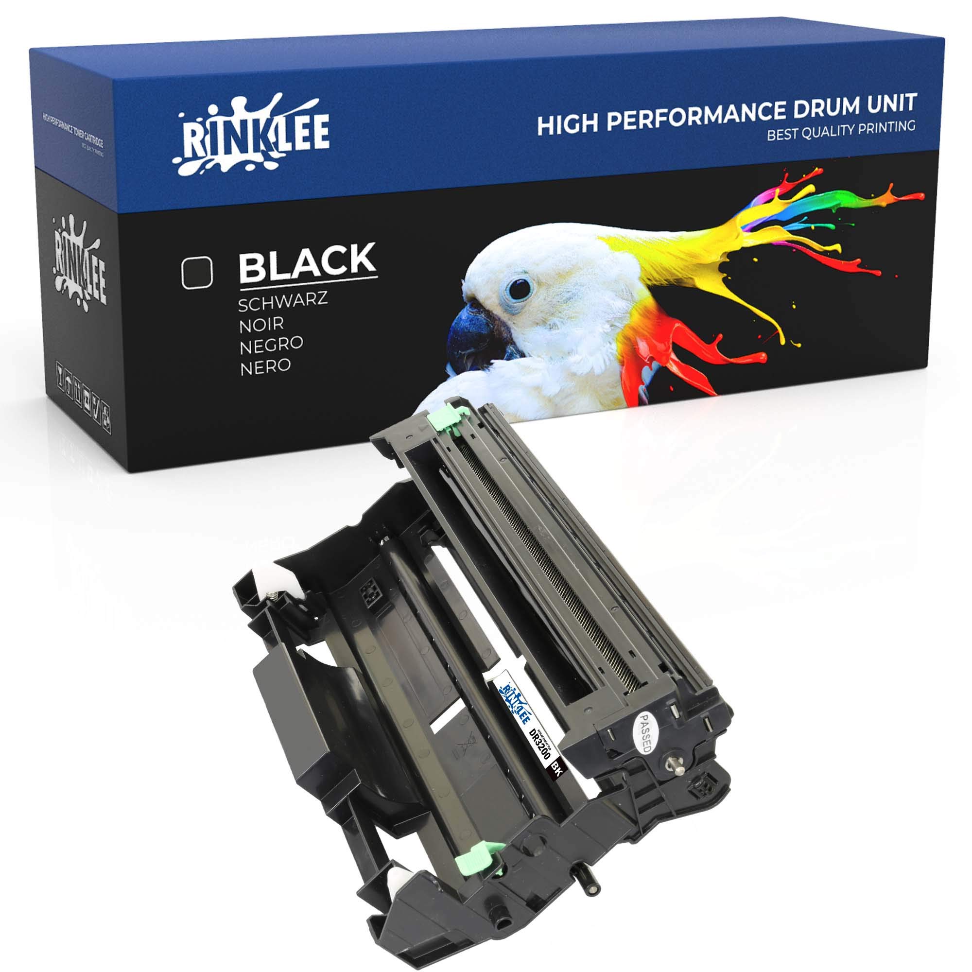 RINKLEE DR3200 Drum Unit Compatible with Brother DCP-8070D DCP-8085DN HL-5340D HL-5350DN HL-5350DNLT HL-5370DW HL-5380DN MFC-8370DN MFC- 8380DN MFC-8880DN MFC-8890DW | High Yield 25000 Pages
