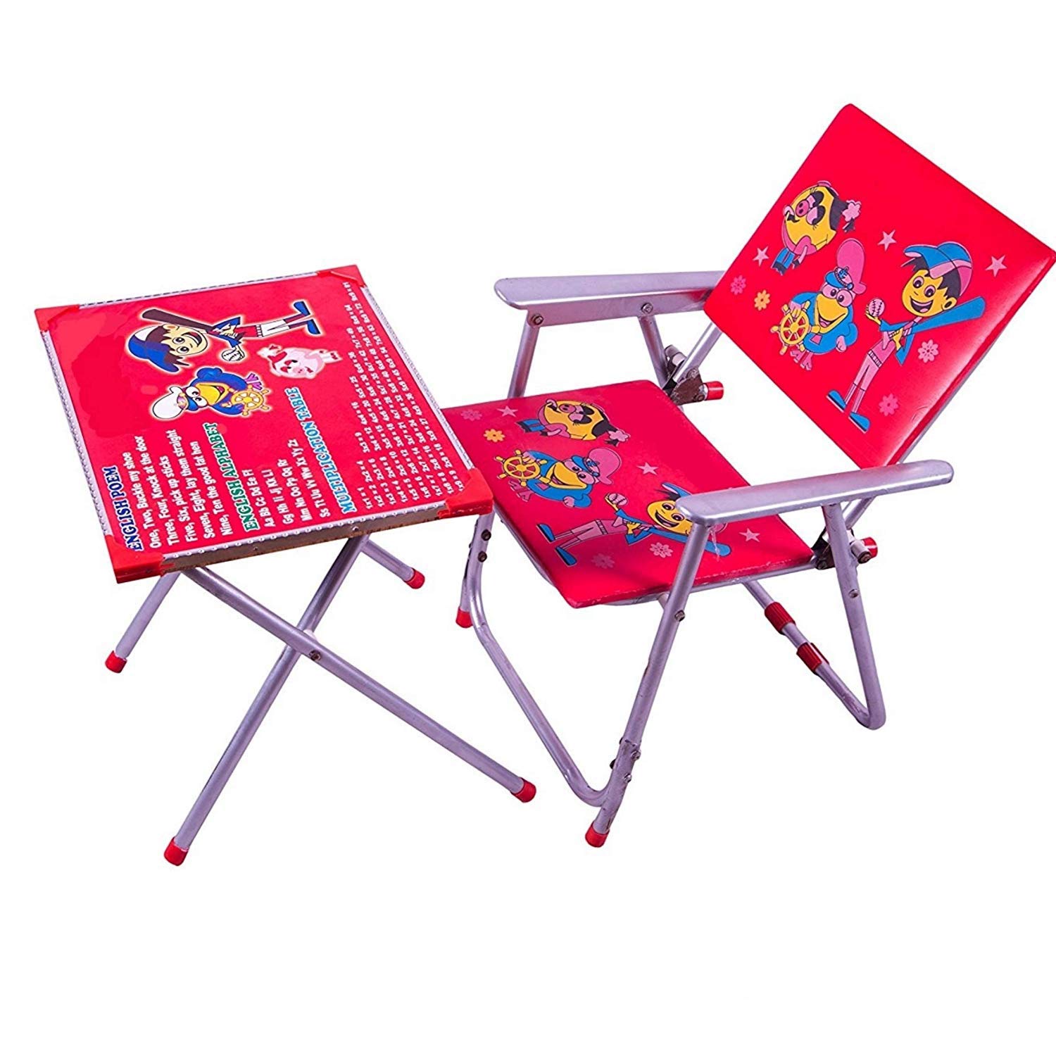 Baby Care Kids Chair And Table Set For Study And Dinning